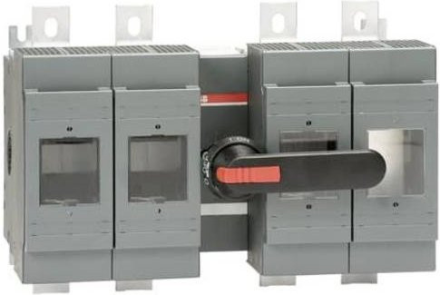 ABB Lasttrennschalter OS630D22N2P, 4polig, 570A, Sicherungsgröße 3, grau - Bild 1