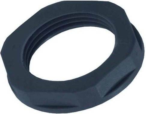 LAPP SKINTOP GMP-GL NPT 1'' Gegenmutter aus Nylon in Schwarz, 100 Stück - Bild 1