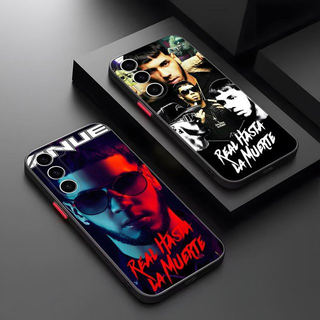 Anuel AA Rapper Handyhülle Matt Transparent für Samsung S21 S22 FE S23 S24 Plus S25 Ultra - Bild 1