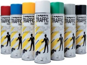 Ampere Traffic Markierungsfarbe Gelb RAL 1028 500 ml - Bild 3