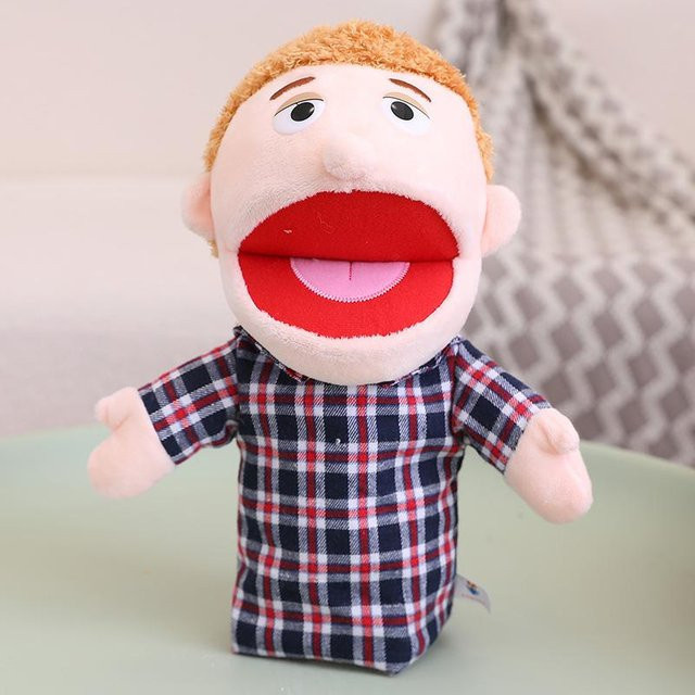 Plüsch Finger- und Handpuppe, 28-33cm, ab 3 Jahre - Bild 1
