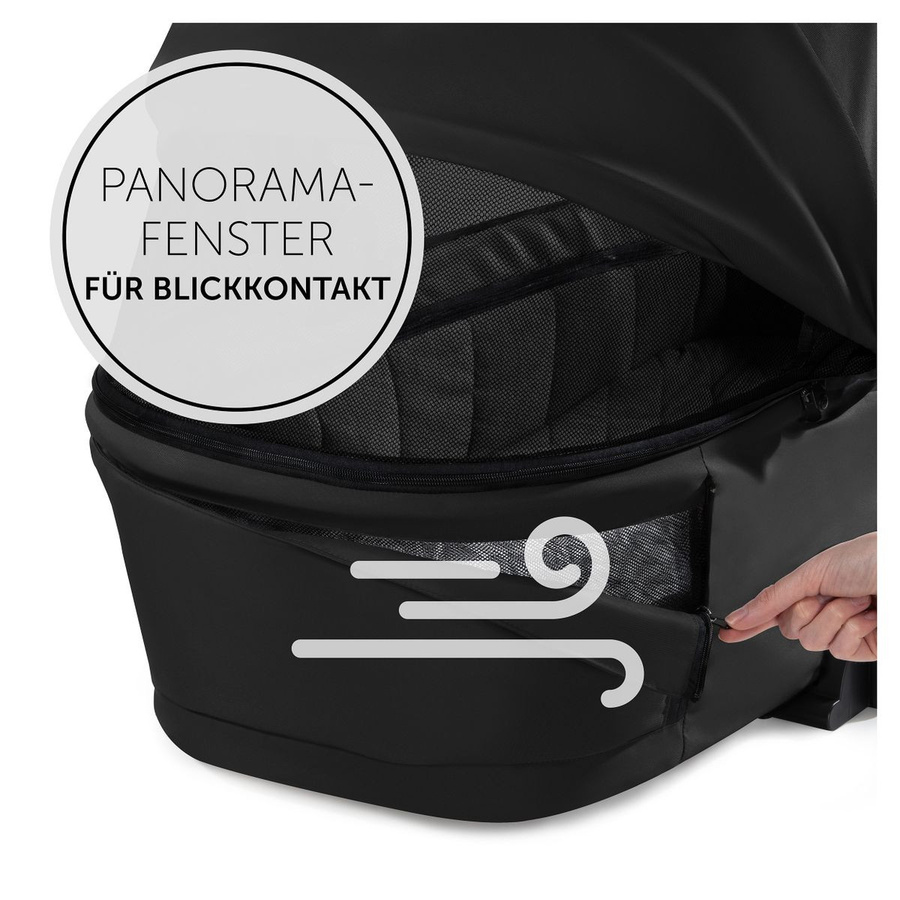 Hauck Faltbare Babywanne Carrycot für Walk N Care Kinderwagen in Black - Bild 5