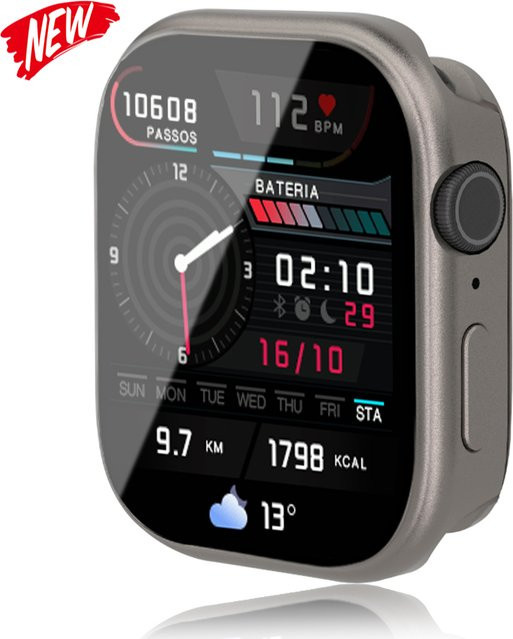 Aolly Case für Apple Watch, Full Cover Bumper Shell, Unisex - Bild 1