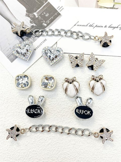 LIN KING Schuh Charms, ABS, Kristall, Damen - Bild 1