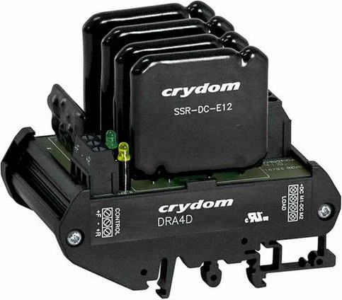 Crydom Halbleiterrelais DRA4D100D12 in Schwarz - Bild 1