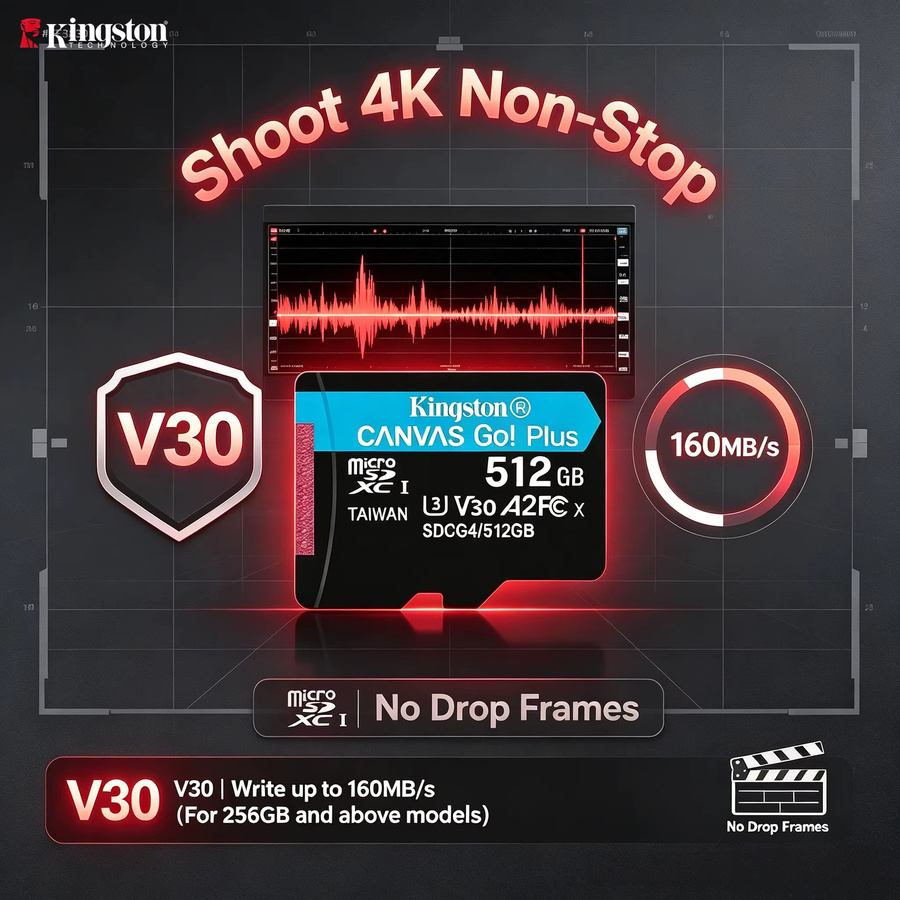 Kingston Original Micro-SD-Speicherkarte V30 Hochgeschwindigkeits-Speicher für Nintendo Switch - Bild 4