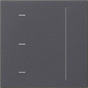 Gira Touchaufsatz S3000 Dimmer in Anthrazit - Bild 1