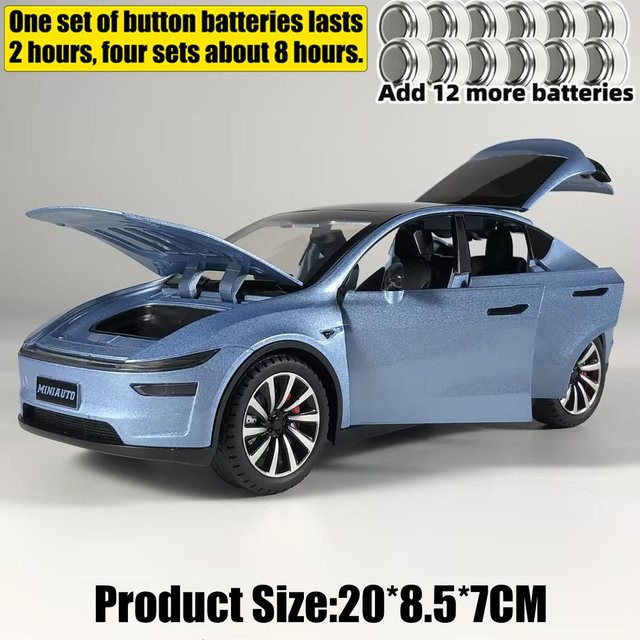 Linyi toy car Modell Y Facelift Off Road SUV, Modellauto, 1:24, Metall, ab 14 Jahren - Bild 1