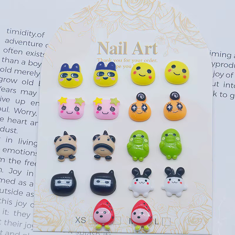 Bandai Tamagotchi, Mini-Nagelanhänger, 20-teiliges Set, Bunt / Mehrfarbig - Bild 3