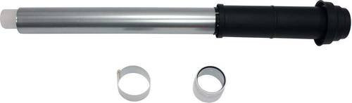 Vaillant Dachdurchführung Connector aus Kunststoff in Schwarz und Silber - Bild 1