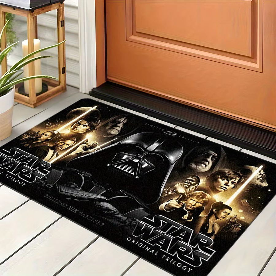 Beast Kingdom Star Wars Fußmatte aus Polyester mit Motiv, rutschfest und waschbar, B/T: 60 x 60 cm, Multicolour - Bild 4