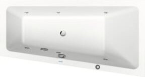 Duravit Whirlwanne No. 1 Rechteckig in Weiß, B/T: 150 x 80 cm, 115 l - Bild 1