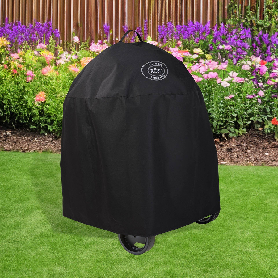 Rösle Abdeckhaube für Rösle No.1 Sport F50 Charcoal Grill, schwarz - Bild 2