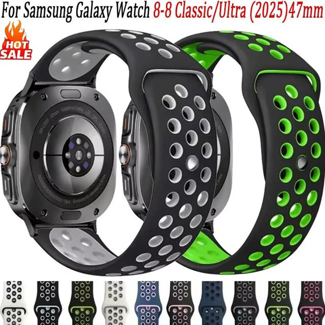 NEY Uhrenarmband Silikon, Samsung Galaxy Watch 8, Unisex - Bild 1