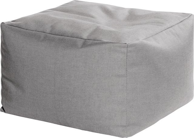 Sitting Point Hocker Outside 150 Outdoor Hocker in Grau mit wasserabweisendem Dralon-Bezug - Bild 1