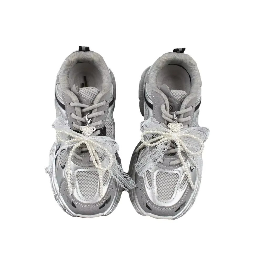 SMATLELF Schuh Charm Zubehör, Perle Schleife, 2 Stück - Bild 3