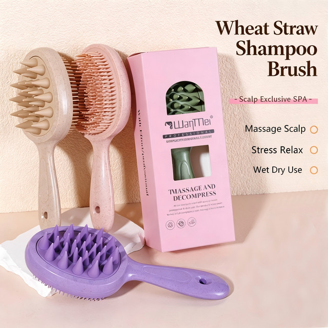 VS VIMY SHOW Kopfhaut-Massagegerät, Silikon-Shampoo-Bürste, Unisex - Bild 1