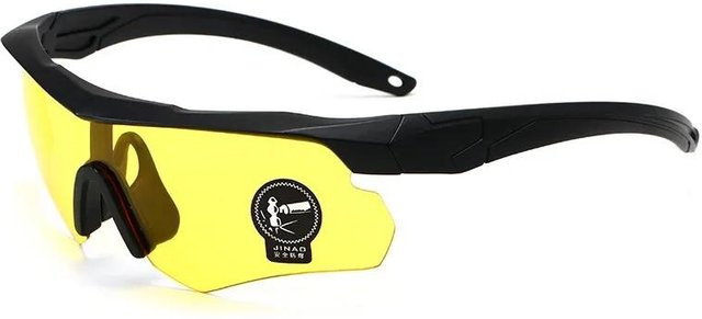 Yiran Health & Beauty Sonnenbrille, oval, Vollrand, Kunststoff, schwarz, Damen - Bild 1