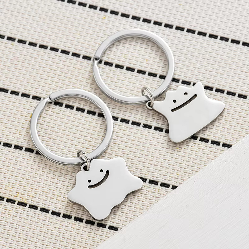 Fishsheep Schlüsselanhänger Titan, Silber, Unisex - Bild 1