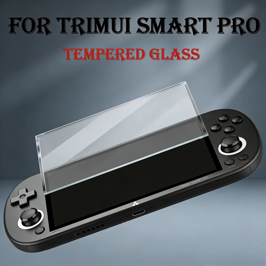 Original Schutzglas für TRIMUI Smart Pro Konsolen, transparentes Displayschutzglas - Bild 2