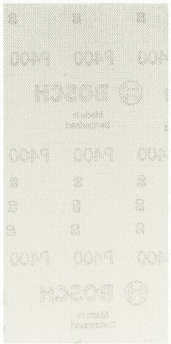 Bosch Expert M480 Schleifnetz für Schwingschleifer ungelocht Körnung 400, B: 9,3 cm, L: 18,6 cm, 10 Stück - Bild 1