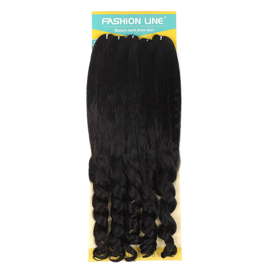 Booming Hair Haarschwanz, Synthetisch, Ombre, Lockig, Damen, 30 Zoll - Bild 2