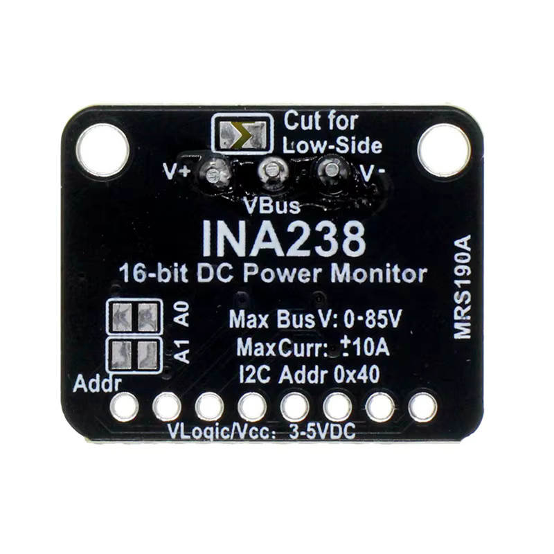 INA238 Stromspannungs-Leistungsüberwachungsmodul für STEMMA QT/Qwiic-A86Z in Schwarz, -20 V bis 85 V - Bild 3