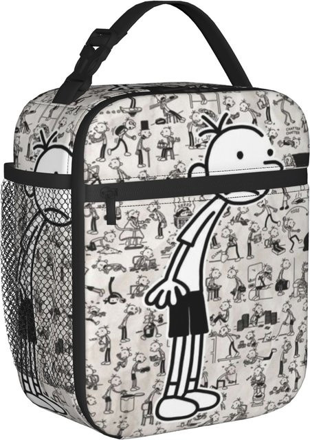 Isolierte Lunchbox Tagebuch eines kleinen Monsters von Fancy Style Studio in Weiß - Bild 1