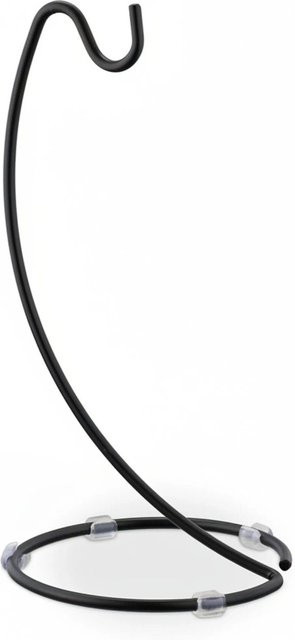 Relaxdays Bananenhalter aus Eisen in Schwarz, rutschfest, Breite: 33 cm, Tiefe: 17 cm - Bild 1