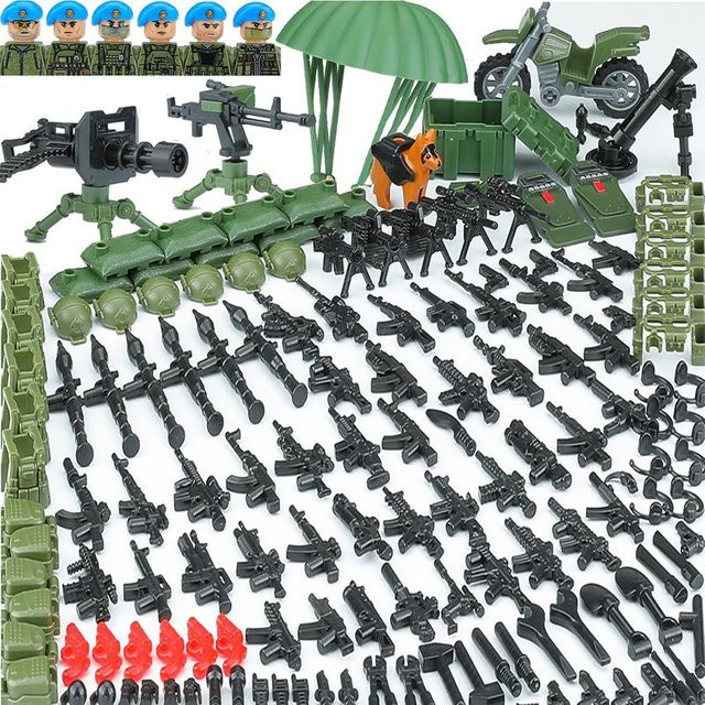 Linyi toy Stadtgebiet Swat Armee Waffen Gebäude Blöcke ab 14 Jahren - Bild 1