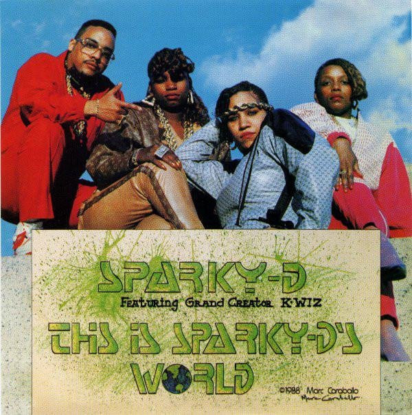 CD Sparky D - This Is Sparky D's World von M.I.L. Multimedia, Hip-Hop & R&B Album aus dem Jahr 1997, Schwarz - Bild 1