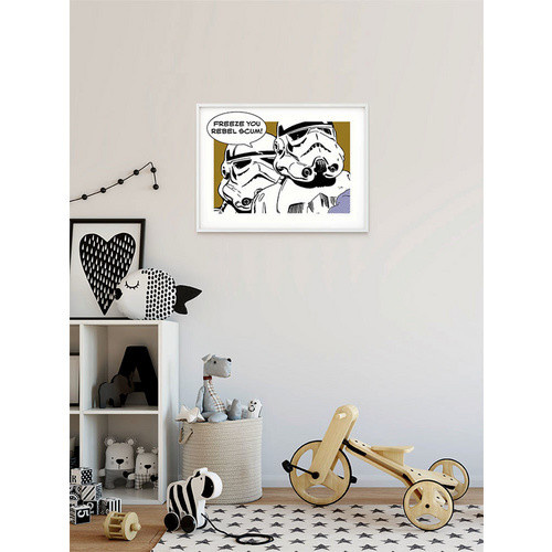 Komar Wandbild Star Wars Stormtrooper bunt, B/H: 70 x 50 cm - Bild 3