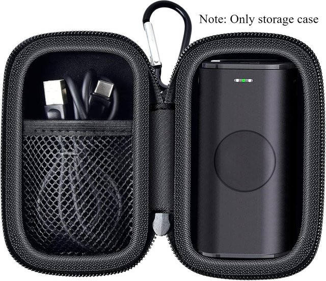 iWALK Tragetasche in Schwarz für Apple Watch Ladegerät und Telefonladegerät mit 9000 mAh Ladeakku - Bild 1