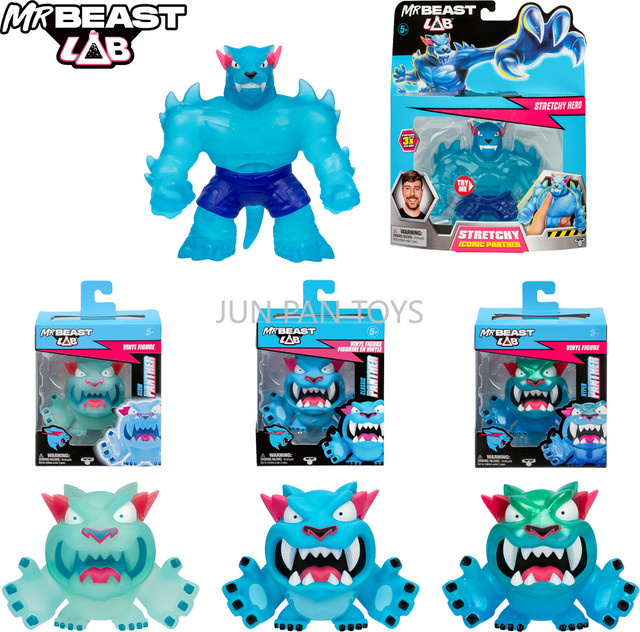 Moose Goo Jit Zu Heroes of Goo Jit Zu Panther, Vinylfigur, 3,5 Zoll - Bild 1