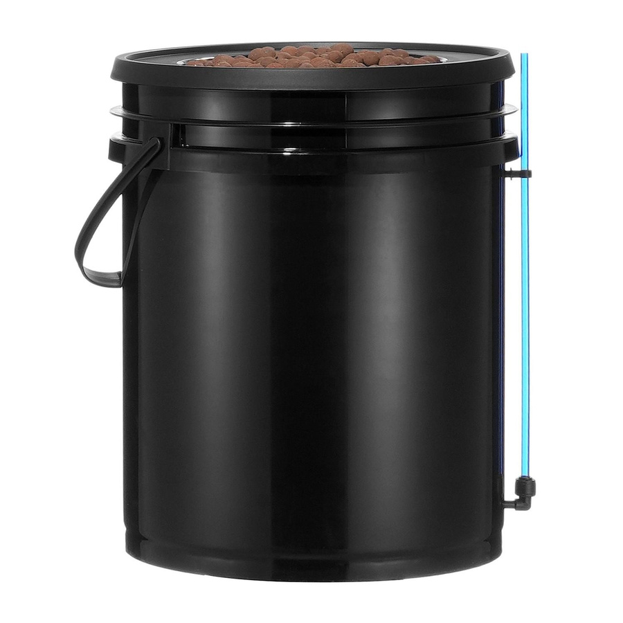 Buying Solutions MB DWC Hydroponik Anbausystem Deep Water Culture mit Tropfbewässerungs-Kit und 4 Eimern für Blattgemüse - Bild 8