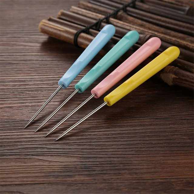 4er-Set Pick-Werkzeuge für Scrapbooking und DIY-Handwerk, Mehrfarbig, aus Kunststoff - Bild 1