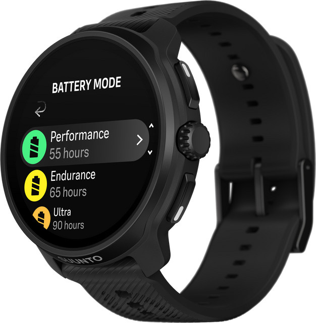 Suunto Race 2 All Black Smartwatch mit Bluetooth, GPS, Herzfrequenzmessung, SpO2 und Wasserfestigkeit, 49 mm - Bild 1