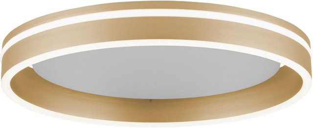 Paul Neuhaus Q-Vito LED-Deckenleuchte Messing mit Fernbedienung und Smart Home Funktion, Durchmesser: 40 cm - Bild 1