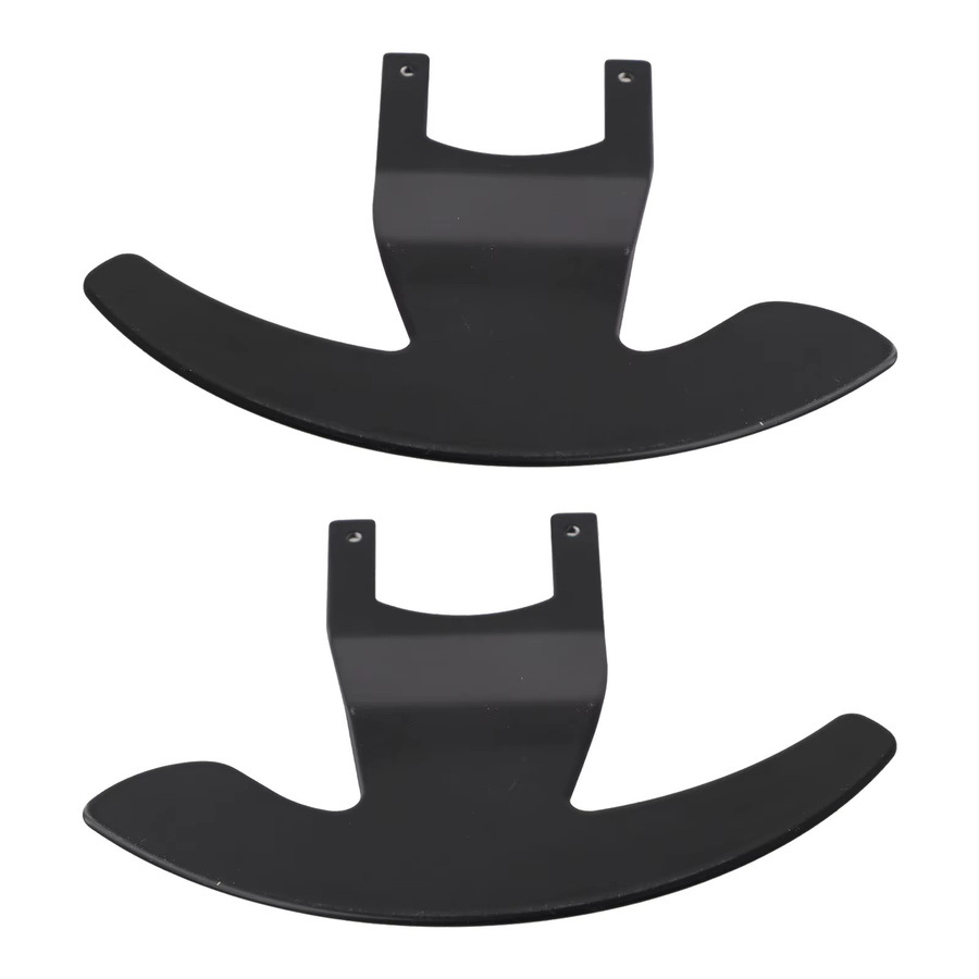 2er-Set Heavy Duty Paddle Shifter Upgrade für Logitech G29 und G920 Lenkrad, konkave Schaltschifter in Schwarz - Bild 4