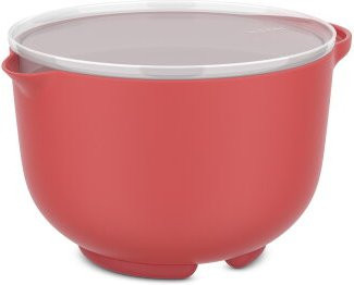 Mepal Rührschüssel Chef It mit Deckel und Ausguss, Coral, 1500 ml - Bild 1