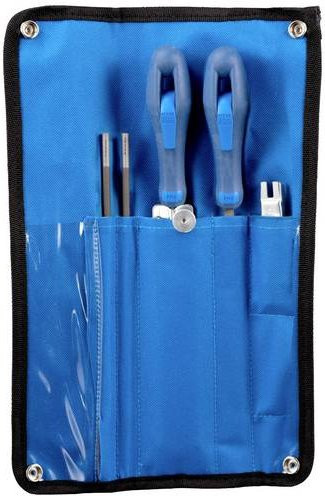 PFERD Kettensägenschärf-Set in der Rolltasche für 3/8 Kettenteilung, 5,16 mm (13/64 Zoll) - Bild 1