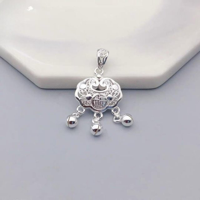 Baifu Einzelanhänger 999 Silber, Damen - Bild 1