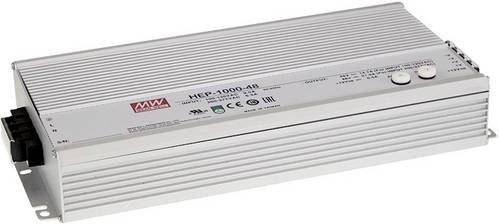 Mean Well HEP-1000-24 Schaltnetzteil 24 V/DC 42A 1008W in Silber aus Aluminium - Bild 1