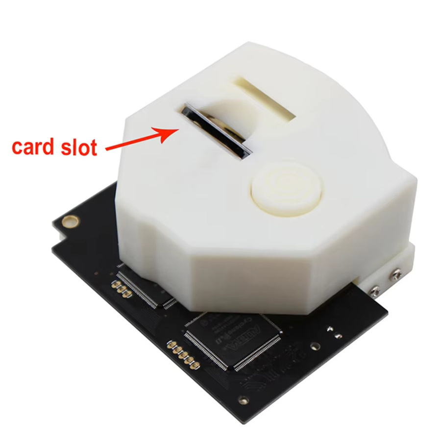 ALLOYSEED GDEMU Remote Secure Digital Card Mount-Kit für DreamCast VA1 Konsole in Schwarz - Bild 6