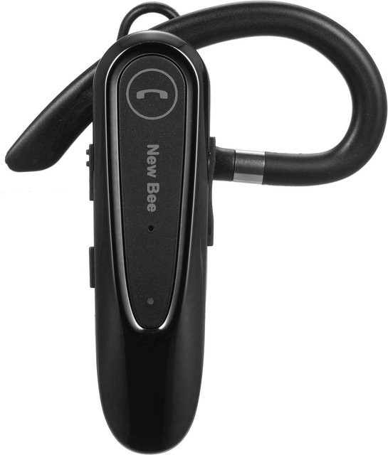 New Bee Business-Kopfhörer kabelloser In-Ear-Kopfhörer mit Bluetooth 5.0 und Dual-Mikrofon CVC 8.0 in Schwarz - Bild 1