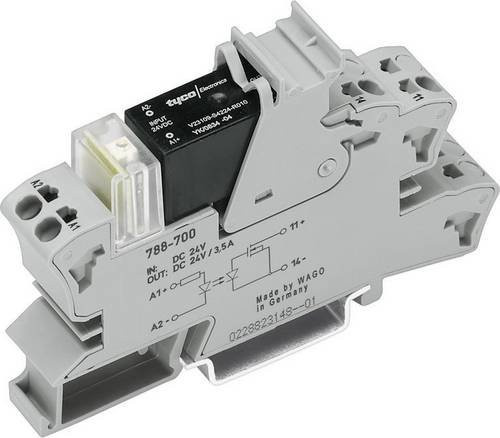 WAGO Halbleiterrelais 788-700 in Grau mit 3,5 A und 24 V/DC Schaltspannung - Bild 1