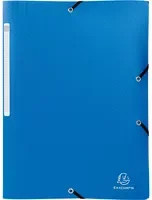 Exacompta Eckspanner Elastic Band Blau für A4 - Bild 1
