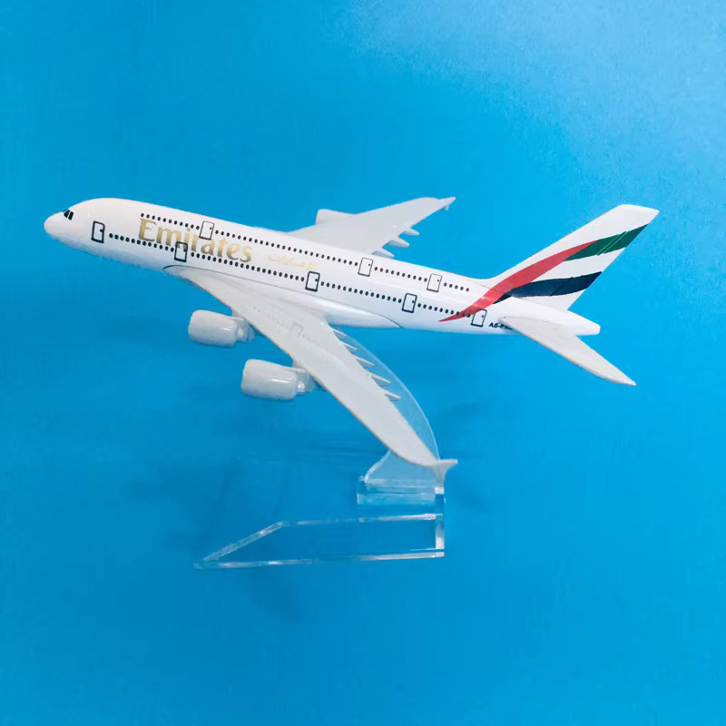 JASON TUTU Vereinigte Arabische Emirate Airline Airbus A380, Modellflugzeug, Metall, 1:400 - Bild 2