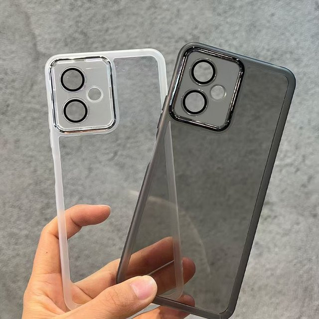 Stoßfeste Silikon-Handyhülle für Motorola Moto G54, Moto G54 Power und Moto G64 in Transparent - Bild 1