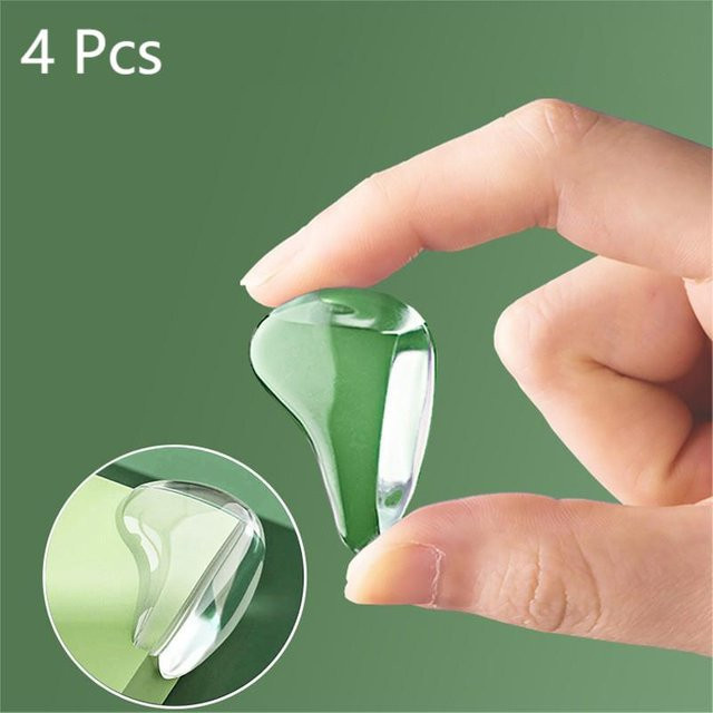 LLing Baby Kindersicherung Silikon Eckenschutz und Kantenschutz Set, transparent, selbstklebend - Bild 1